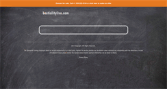 Desktop Screenshot of bestialitylive.com